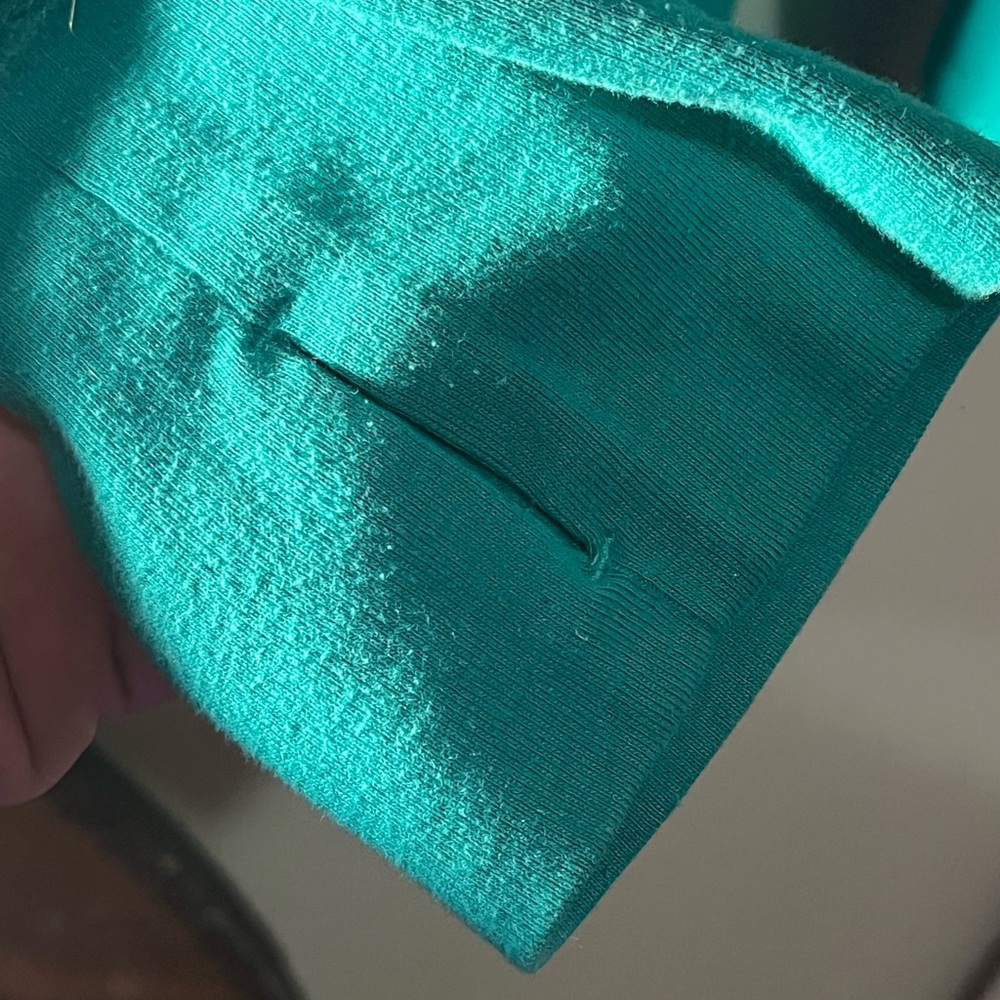 Mta sports turquoise hoodie - Picture 3 of 5